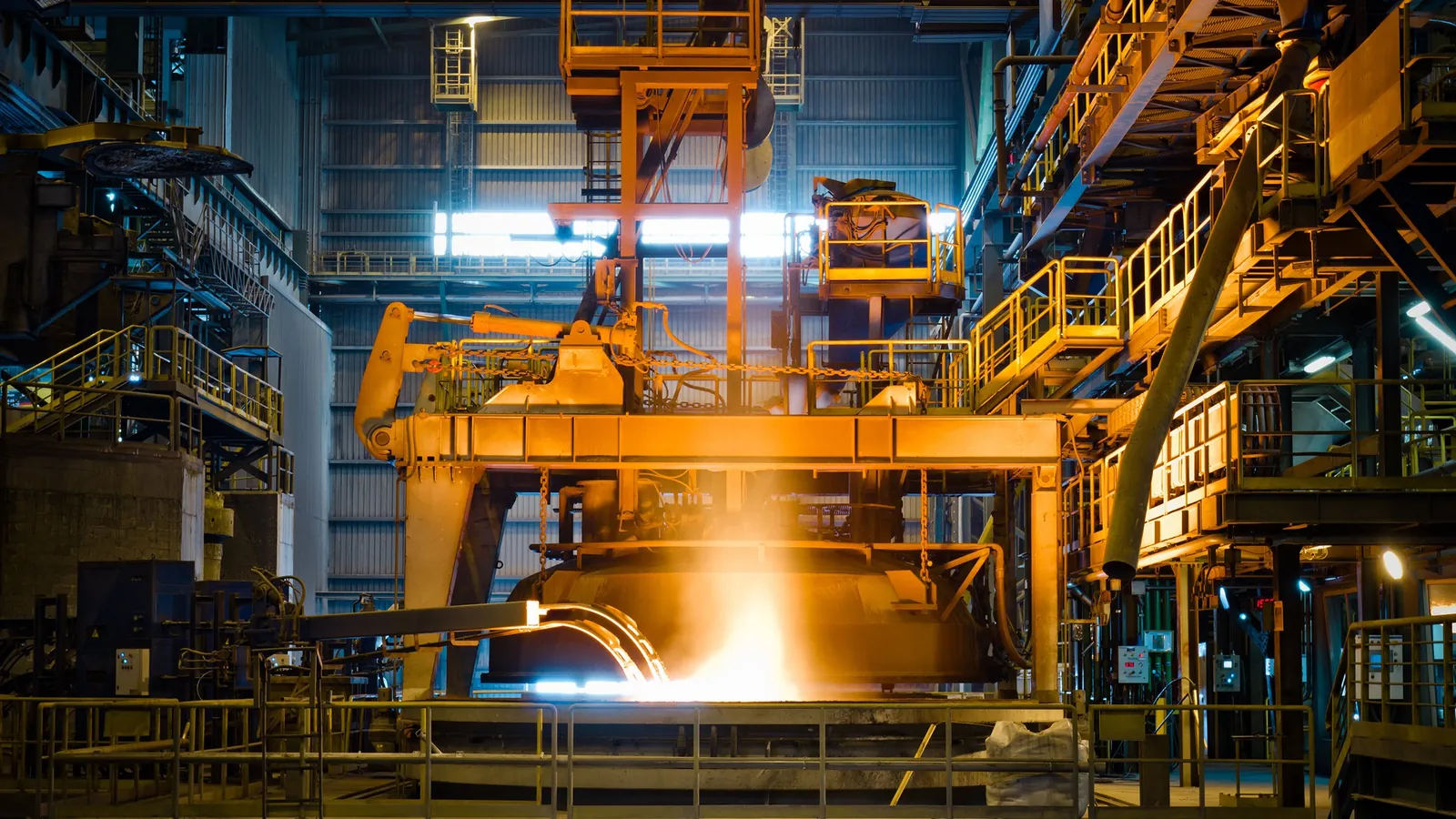 Copper smelting plant